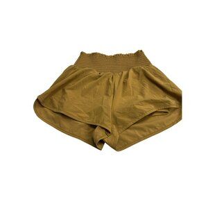 Offline By Aerie Smocked High-Waist Shorts S